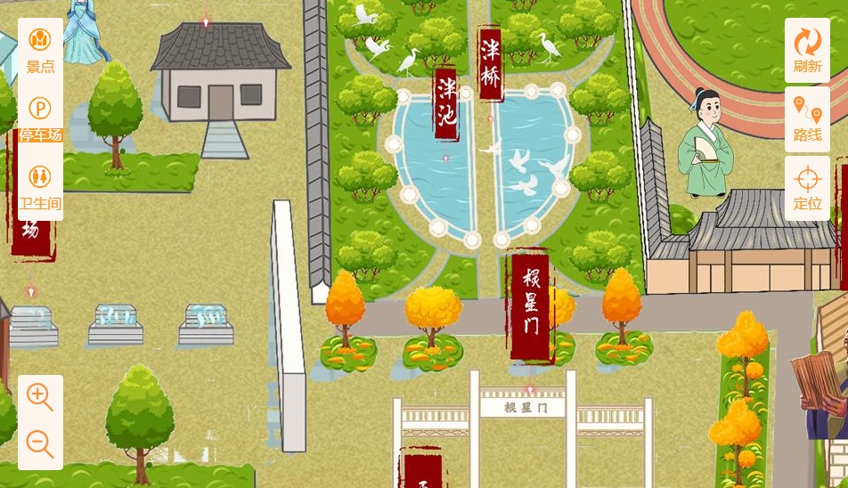 大兴安岭手绘地图景区语音讲解导览系统：智慧景区建设的基石